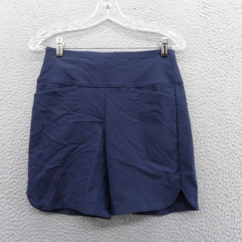 Walter Hagen Performance 11 Womens Golf Shorts Small Dark‎ Navy Blue NEW